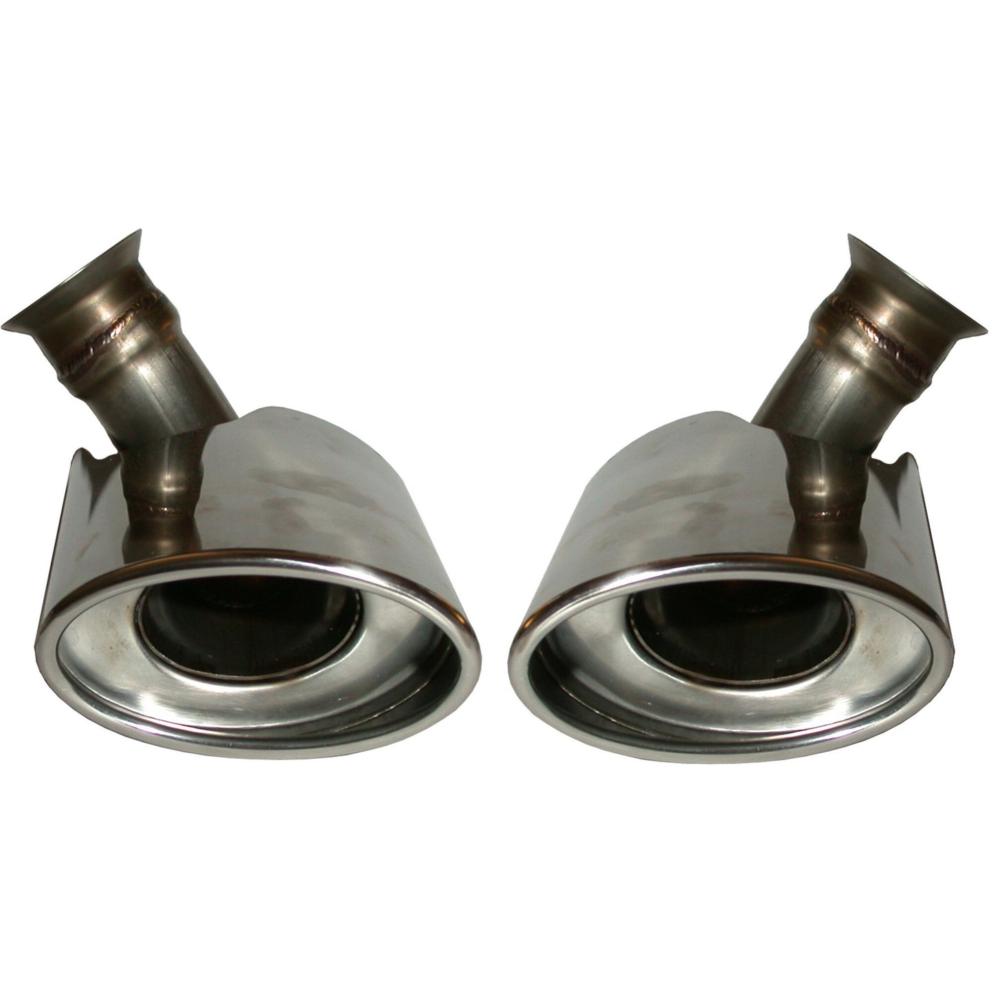 Porsche Tail Pipe Set - Stainless Steel - Left/Right - 996 01-05 963-108-560-09