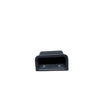 Porsche Tailgate Handle Shell - Satin Black - Cayenne | 2003-2010 955555593009B9
