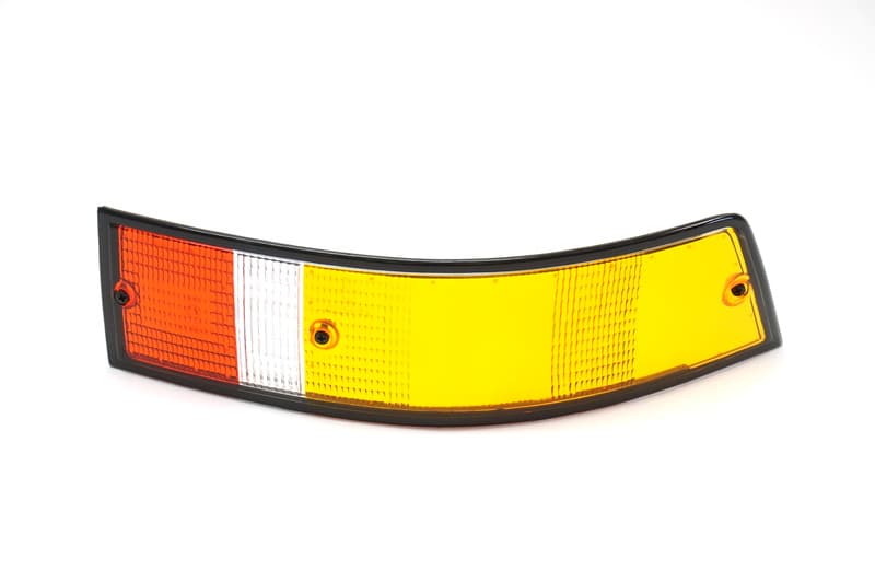 Porsche Taillight Lens - Right - Euro - Black Trim 69-89 911-631-950-00