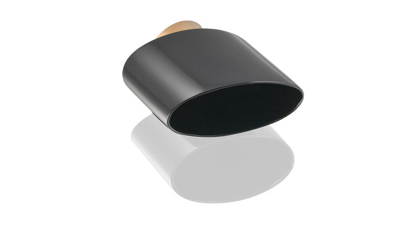 Porsche Tailpipe Left Black - 911 95-98 993-111-981-04