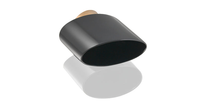 Porsche Tailpipe Left Black - 911 95-98 993-111-981-04