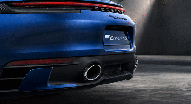 Porsche Tailpipes of The Sports Exhaust System - 992044204 - 992 18-23 992044204