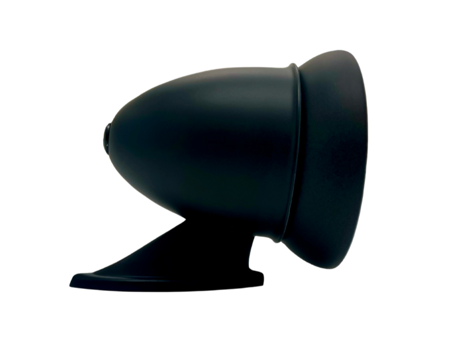 Porsche Talbot Style Sport Mirror Black | SMC-222-373