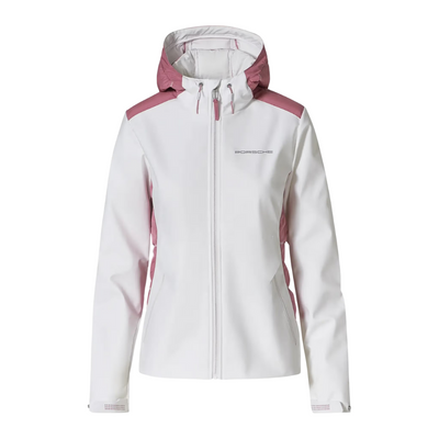 Porsche Taycan Collection Womens Quilted Hooded Jacket