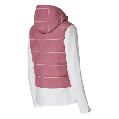 Porsche Taycan Collection Womens Quilted Hooded Jacket