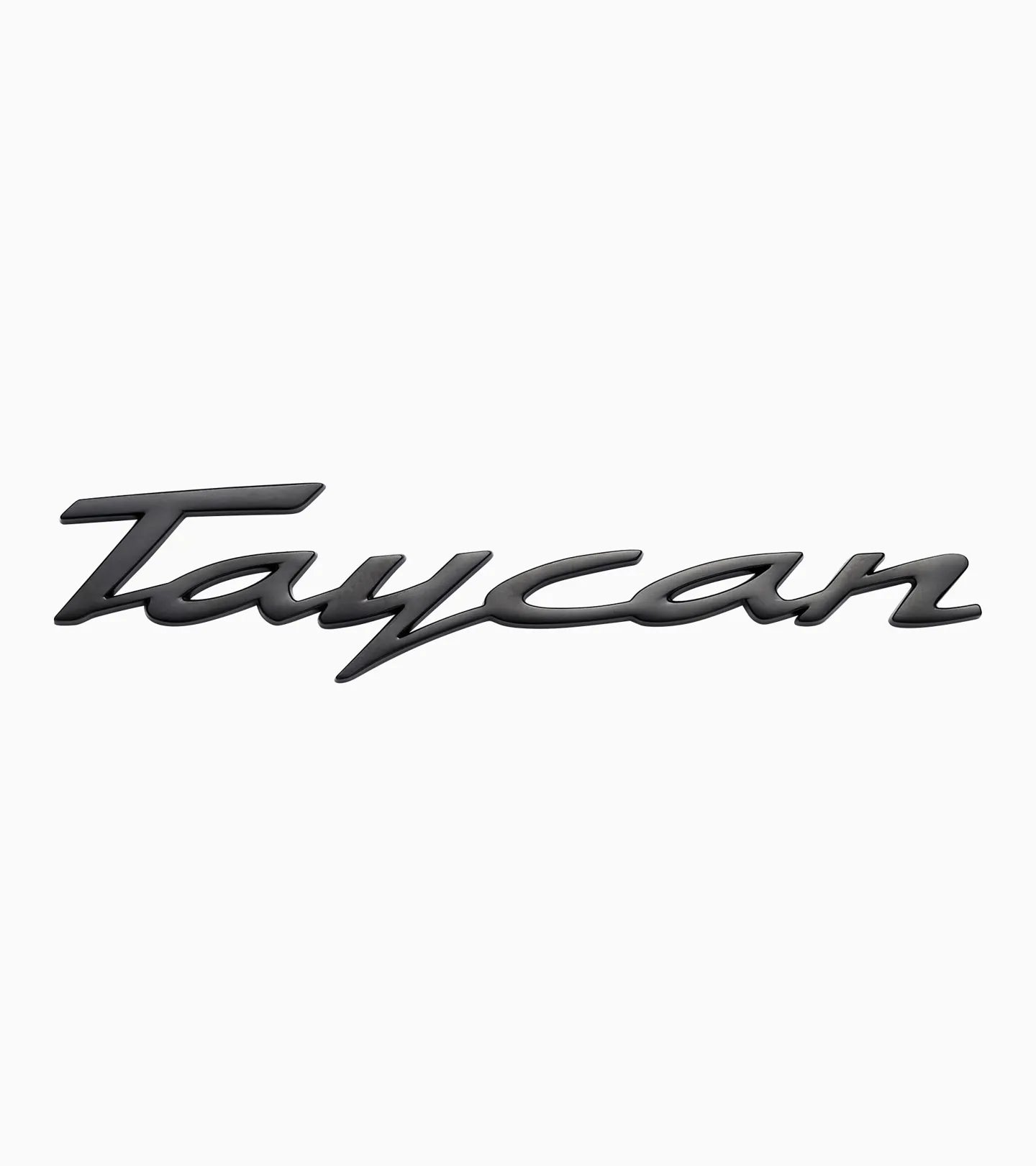 Porsche Taycan Turbo Black Logo Two Piece Magnet Set