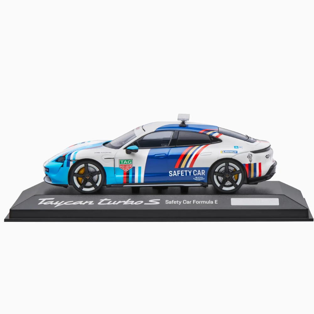 Porsche Taycan Turbo S Safety Car Die Cast Collectors Model - 1:43