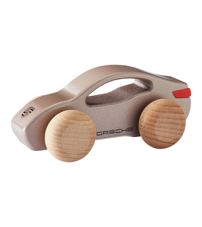Porsche Taycan Wooden Toy Vehicle - Berry