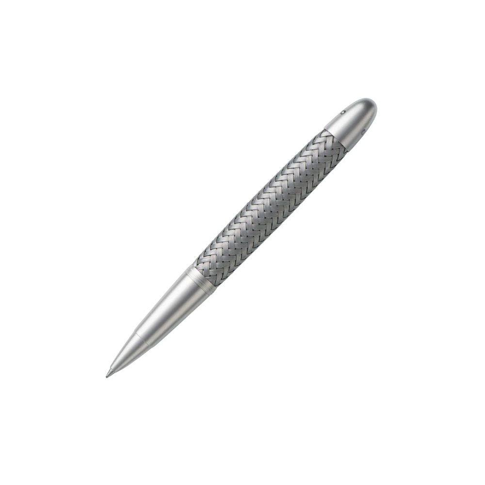 Porsche Tec Flex Stainless Steel Roller Ball Point - Silver