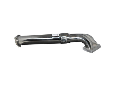 Porsche Test Pipe for Catalytic Converter Position - Polished Stainless Steel, 911 | 1975-1989 991012256