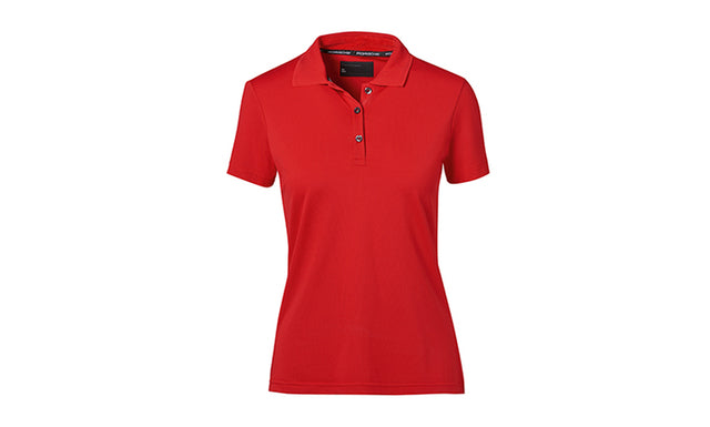 Porsche Textiles Ladies Polo Shirt - Red