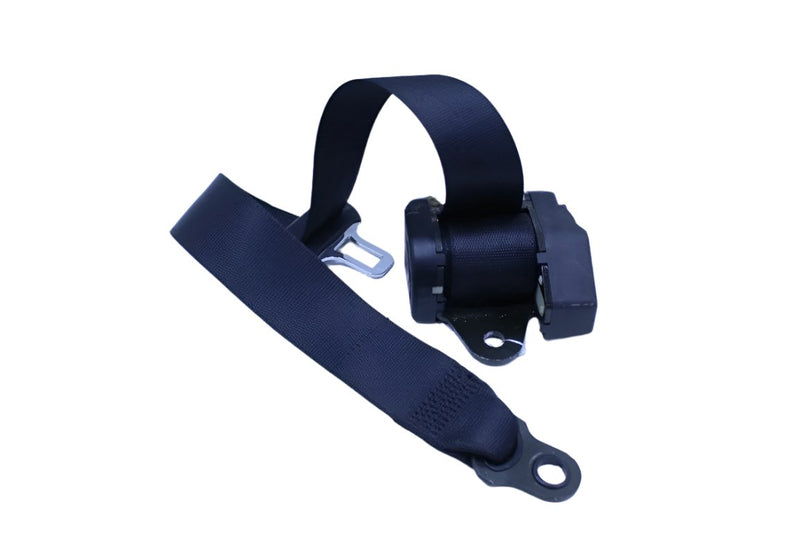 Porsche Three Point Seat Belt With Inertia Reel Black - 911 85-12 9938030210070B