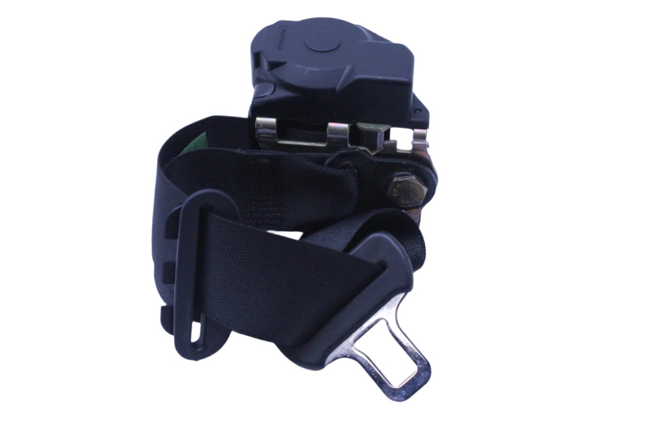 Porsche Three Point Seat Belt With Inertia Reel Black - 911 95-98 9938030220270B