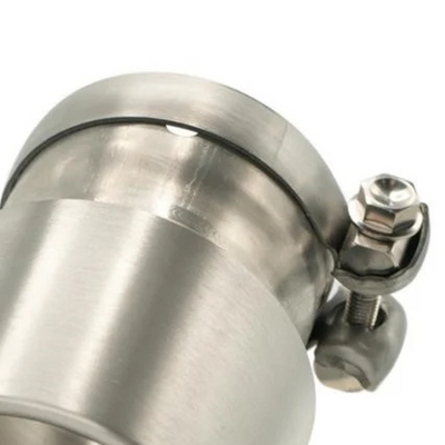 Porsche Titanium Brushed Tail Pipe 100mm 0008-70TI