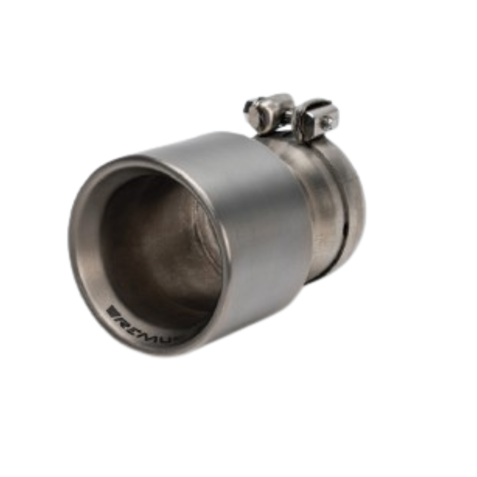 Porsche Titanium Brushed Tail Pipe 100mm 0008-70TI