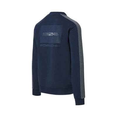 Porsche Transaxle Mens Sweat Jacket - Dark Blue