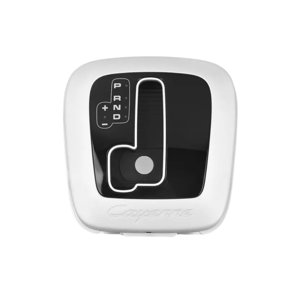 Porsche Transmission Shift Cover Plate - Satin Aluminium - Cayenne | 2003-2010 9555522610162W