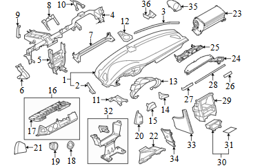 Porsche Trim Molding - Left - 911 | 2005-2013 997-552-381-03-S61