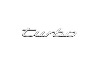 Porsche Turbo Emblem - Chrome Plated - 911 95-98 993-559-237-03-4PU