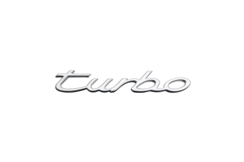 Porsche Turbo Emblem - Chrome Plated - 911 95-98 993-559-237-03-4PU