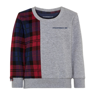 Porsche Turbo No. 1 Embroidered Kids Pullover Sweatshirt