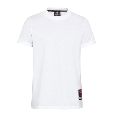 Porsche Turbo No. 1 Embroidered Unisex White T-Shirt