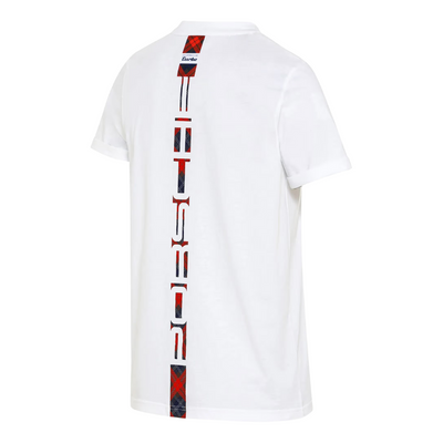Porsche Turbo No. 1 Embroidered Unisex White T-Shirt