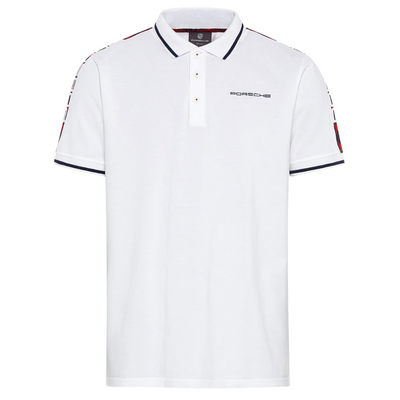 Porsche Turbo No. 1 Mens White Polo Shirt