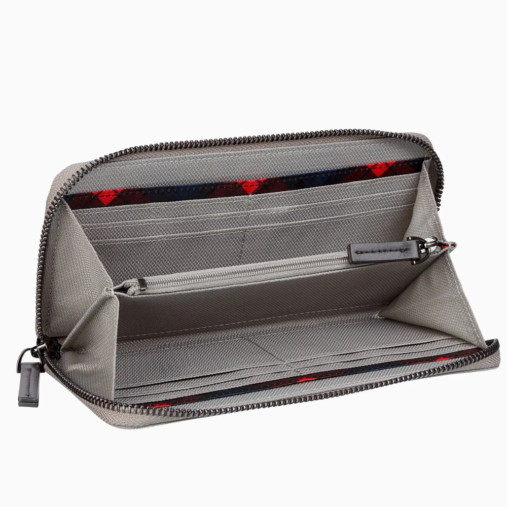 Porsche Turbo No. 1 Tartan Pattern Water Repellent Wallet