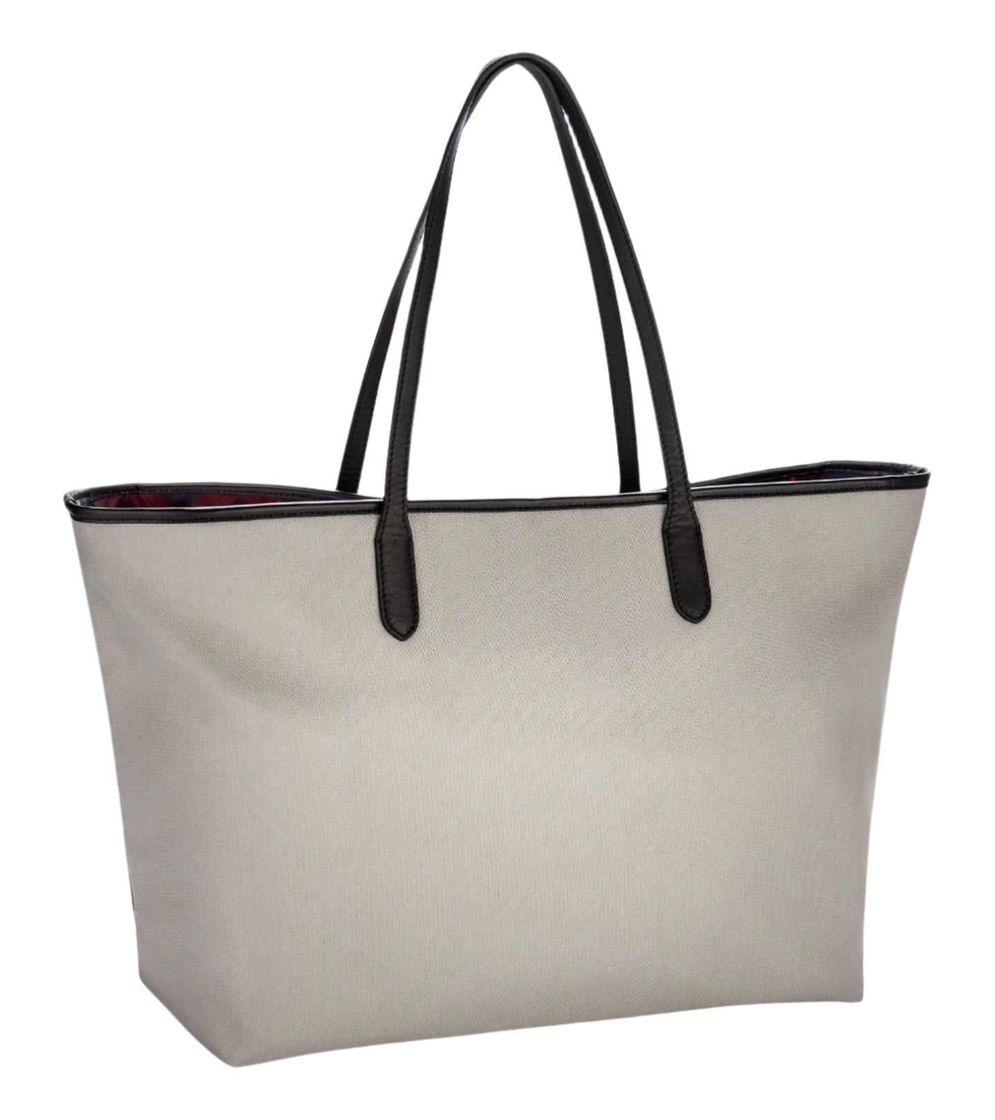 Porsche Turbo No 1 Tartan Print Grey Shopper