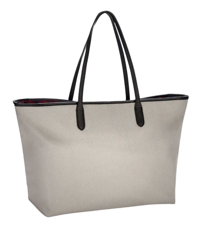 Porsche Turbo No 1 Tartan Print Grey Shopper