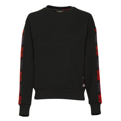 Porsche Turbo No. 1 Womens Black Sweatshirt