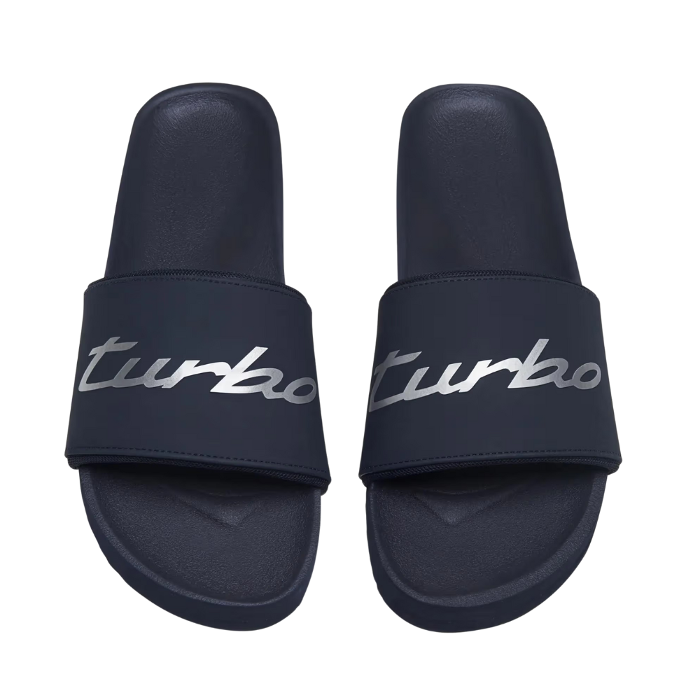 Porsche Turbo Unisex Lightweight Black Mules
