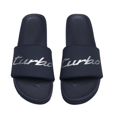 Porsche Turbo Unisex Lightweight Black Mules