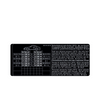 Porsche Tyre Pressure Data Plate - 911 05-08 997-701-287-35