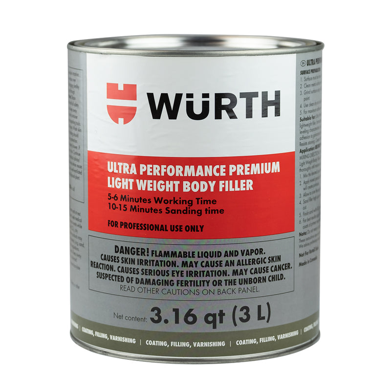 Porsche Ultra Performance Premium Light Weight Body Filler 3 L 08928008