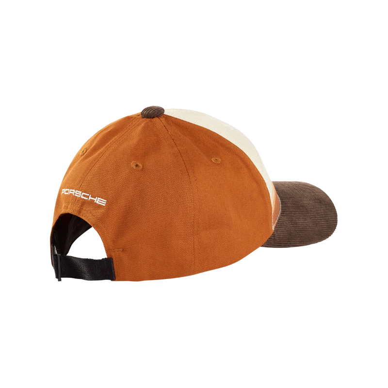 Porsche Unisex Ahead Adjustable Strap Cap - Brown