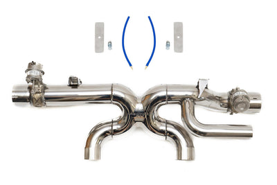 Porsche Valvetronic Center Muffler Bypass X-Pipe - 911 | 2017-2019