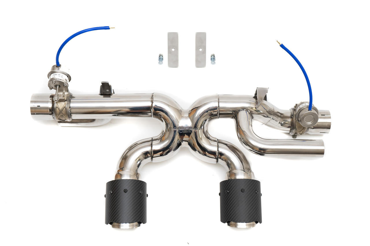 Porsche Valvetronic Center Muffler Bypass X-Pipe - 911 | 2017-2019