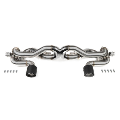 Porsche Valvetronic X-Pipe Exhaust System - Boxster | Cayman | 2020-2023 FS-POR-718GT4-VLVCFE