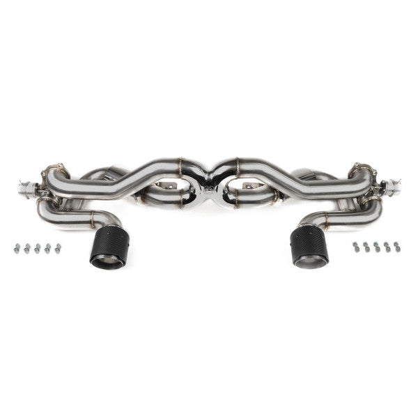 Porsche Valvetronic X-Pipe Exhaust System - Boxster | Cayman | 2020-2023 FS-POR-718GT4-VLVCFE