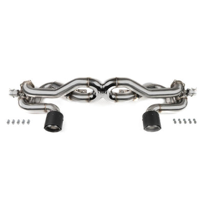 Porsche Valvetronic X-Pipe Exhaust System - Boxster | Cayman | 2020-2023 FS-POR-718GT4-VLVCFE