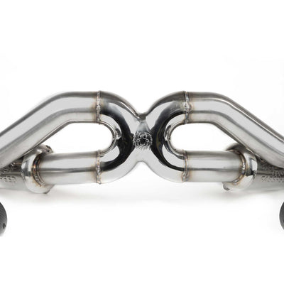 Porsche Valvetronic X-Pipe Exhaust System - Boxster | Cayman | 2020-2023 FS-POR-718GT4-VLVCFE