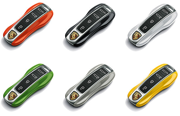 Porsche Vehicle Key - 911/Cayenne/Macan/Panamera/Taycan - 99104480122M7P 99104480122M7P