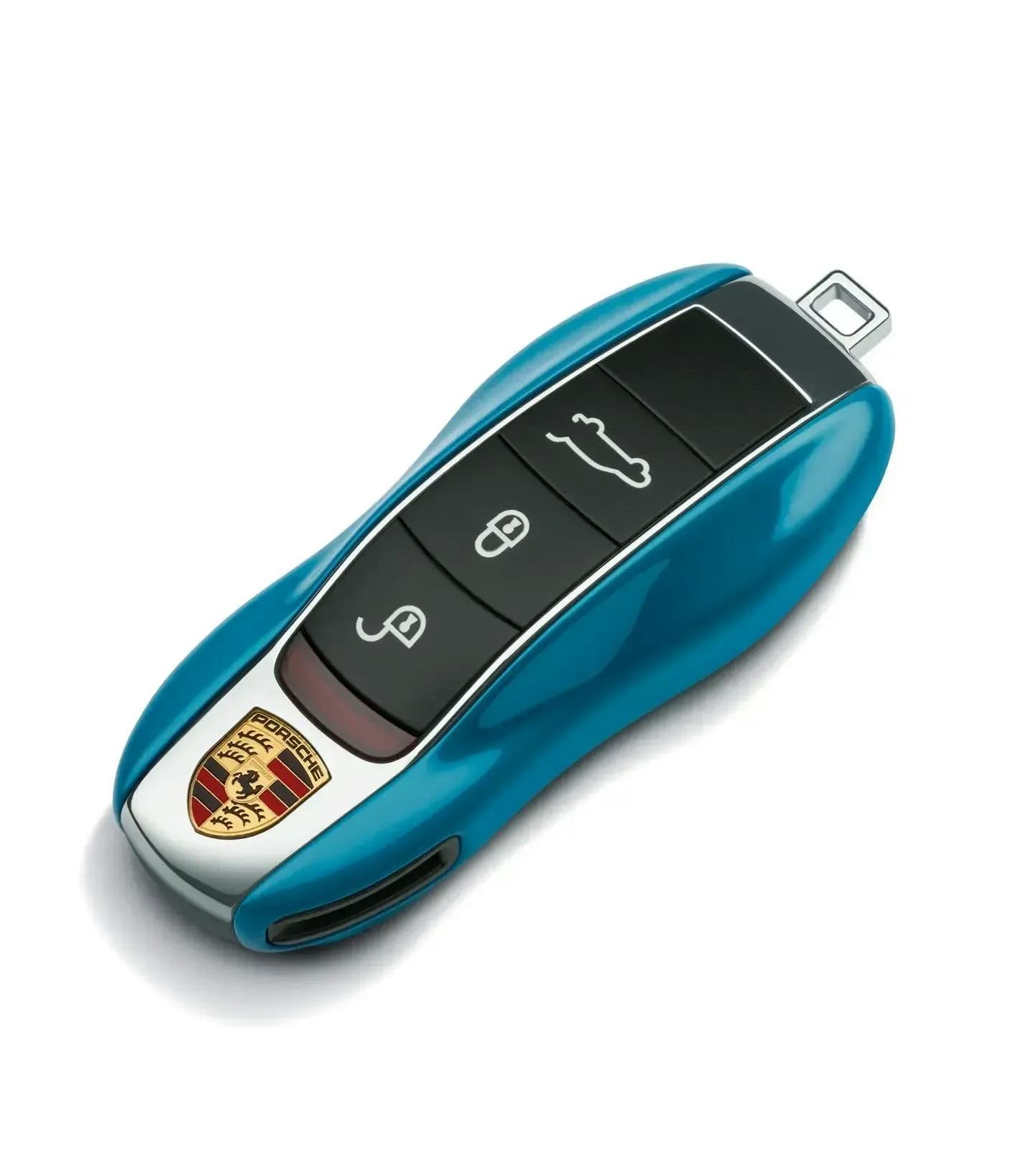 Porsche Vehicle Key Miami Blue - 911/Boxster/Cayman/Cayenne/Macan/Panamera 99104480122M5C