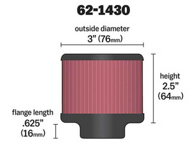 Porsche Vent Air Filter