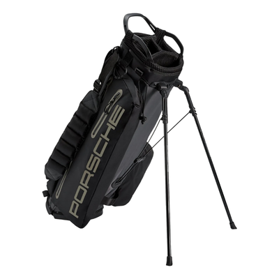 Porsche Waterproof Golf Bag - Black