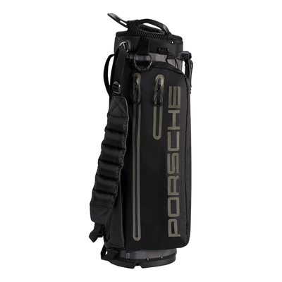 Porsche Waterproof Golf Bag - Black