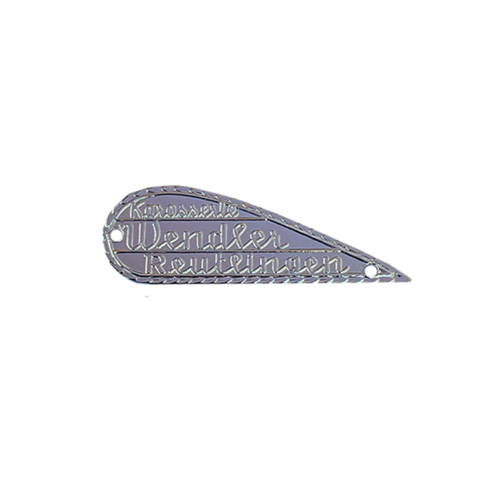 Porsche Wendler Badges for 550 Spyder Models 644-723-005-00
