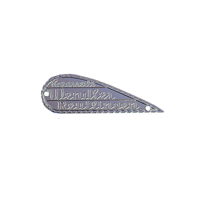 Porsche Wendler Badges for 550 Spyder Models 644-723-005-00